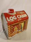 1987 Vintage Log Cabin Syrup Empty Tin 100th Anniversary 1887-1987 General Foods