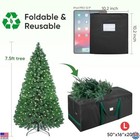 Baleine 7 5 Ft Heavy-duty Christmas Tree Storage Bag - Xl Black 900d Fabric