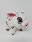 Disney Store Moana Pua 8  White Grey Pig Stuffed Animal Plush Toy 2017