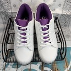 New Bsi Women s Classic White purple Bowling Shoes 10 Us 42 Euro