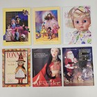 Lot Of 6 Vtg 90s Dolls The Collector s Magazine   Doll Crafter W pattern Section