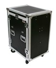 16   12 Space Rack Mount Slanted Mixer   Amp Combo Ata Road Flight Case Console