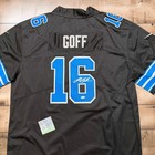 Jared Goff Signed Detroit Lions Jersey Autographed Coa