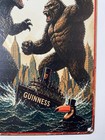 Guinness Beer Metal Sign - Guinness For Strength Retro Godzilla King Kong