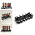 In-8 4-digit Nixie Tube Desktop Clock Advance W  Led Backlight Remote Control Us