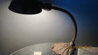 Vintage Industrial Gooseneck Desk Lamp Cast Iron Base Art Deco Working Light