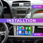 For Toyota Camry 2007-2011 Android 15 Apple Carplay Car Stereo Radio Gps  camera