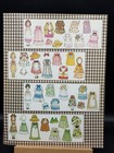 Vintage 1976 Whitman The Ginghams Paper Dolls Whitman Publishing Unpunched