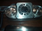 Chrome Vintage Reproduction 50   s Princess Phone Push Button Nice 