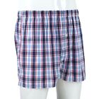 3 Pack Mens Underwear Shorts Trunk Boxer Briefs Cotton Check Plaid Size M-2xl