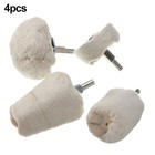 Complete Pad Drill Polishing Kit For Motorcycle Wheels And Manifolds 4pcs Set