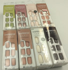 Kiss Impress Press-on Nails Manicure Assorted Sizes  Assorted Color  Lot Of 8