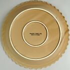 Vtg Pumpkin Pie Recipe Pan Dish Ceramic Stoneware Universal Trumps Corp 1970s