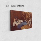 Hank Williams Middle Finger Canvas  Hank Williams Wall Art  Best Singer Hank Gif