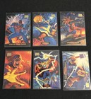 1994 Fleer Marvel Masterpieces Trading Cards Lot Of 6 Good Cond 