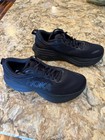 Hoka One One Bondi 8 Men s Black black Mesh Low Top Lace Up Sneakers 1123202