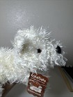 Folkmanis All White Terrier Puppet Puppy Dog Plush 12    New With Tags