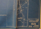 1935 New York Central Coal Space Tender Tank Blueprint   Filling Hole Cover Rr29