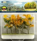 Jtt  ho-scale  95623 - Woods Edge Trees - Mixed Fall 3  - 3-1 2  Tall - Nib