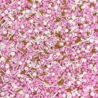 Manvscakes  Pink Sprinkles  Valentines  Cake 4 Ounce  pack Of 1   Gold Pink 