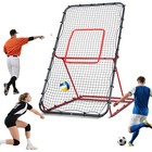Volleyball Rebounder Net  7x4 Ft Baseball Practice Net W  4 Adjustable Angles