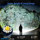 Flashlights Led High Lumens Rechargeable   20 000 Lumens Xhp70 2 Super Bright Fl