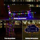 2pack 200 Led Solar String Lights Fairy Garden Outdoor Party Lamp For Decorate
