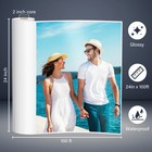 Premium Rc Glossy Photo Paper Roll Inkjet For Canon Hp Epson 24 X 100ft Print Gs
