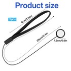 5 Pcs Lens Cap Leash Anti Lost Keeper With Elastic String Camera Tether Set