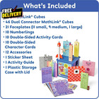 Numberblocks Mathlink Cubes Activity Set Kids Counting Blocks Preschool Toy