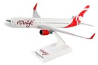 Skymarks  skr898  Air Canada  rouge   c-fmlv  1 200 Scale Model With Stand