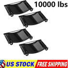 Set Of 4 Heavy Duty 10 000 Lbs Wheel Car Dolly Antiskid Vehicle Moving Dollies