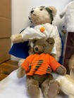 Steiff Lot Leo  Jackie  Olympian  Santa  Elf  Elephant Kangaroo  Polar Bear