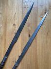 Antique Old Vietnamese 19 Century Weapon Polearm Pair No Chinese  Sword