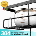 Over The Door Shower Caddy Hanging  Black Rustproof Shower Organizer Over The Do