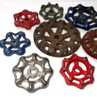 Lot Of 8 Vintage Water Faucet Steam Valve Knobs   Industrial Steampunk  assorted