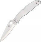 Spyderco Endura 4 Folding Knife Vg-10 Brushed Stainless Steel Handle - C10p