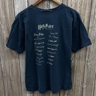 Vintage Harry Potter Exhibition Dumbledore   s Army Graphic Tee Shirt Black Large