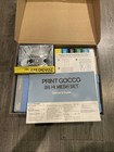 Vintage Riso Print Gocco Home Printing Kit B6 Hi Mesh Sheets  Bulbs  Inks Japan
