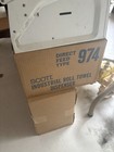 Vtg Nos Scott Metal White Paper Towel Dispenser Industrial  Direct Feed Type 974