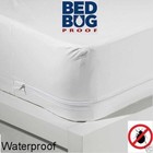 Mattress Encasement Protector Bed Bug Proof  Waterproof Zippered Vinyl Cover F s