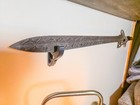 Sturdy Horizontal Sword Wall Mount - Rugged   Sturdy Wall Display For Swords