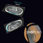 4 Pairs Eyeglass Nose Pads High Quality Silicone  Push On Us Seller