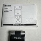 Tascam Dr-07 Portable Digital Audio Recorder W  Manual