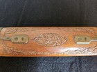 Vintage Mid-century Indian Handmade Hand Carved Wood Carving Knife   Fork Set