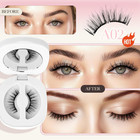 Upgrade Magnetic Eyelashes With Applicator Reusable Soft Magnetic Eyelashes Natu
