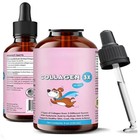 Premium Collagen For Dogs     Liquid Collagen For Dogs With Hyaluronic Acid - 2oz 
