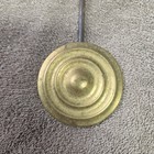Vintage Metal Clock Pendulum Art Deco 2 5in Diameter