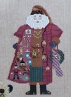 Just Nan- Peddler Santa Chart   Charm Pack Jnc39
