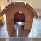 Oxbow Wood Hideout Houses 2-pack Small Brown Shelter For Small Animals